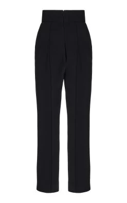 Carolina Herrera High-Rise Skinny Pants -Lady Fashion Store carolina herrera black high rise skinny pants 4