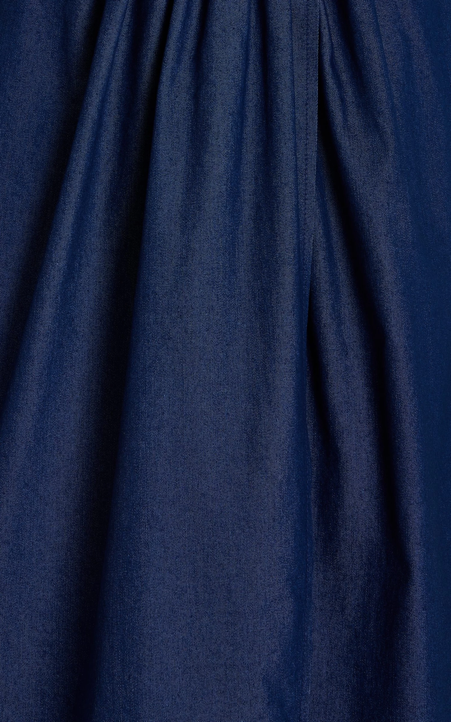 Carolina Herrera A-Line Stretch Denim Midi Shirt Dress 9 Carolina Herrera A-Line Stretch Denim Midi Shirt Dress - Image 7