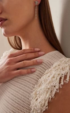 Convertible 14K Yellow Gold Diamond Single Earring