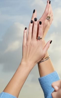 Rebellion 14K Yellow Gold Diamond Ring