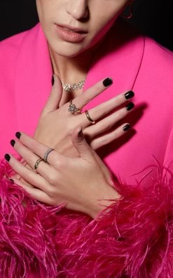 Rebellion 14K Yellow Gold Diamond Ring