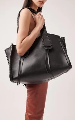 Chloé Mony Leather Tote Bag