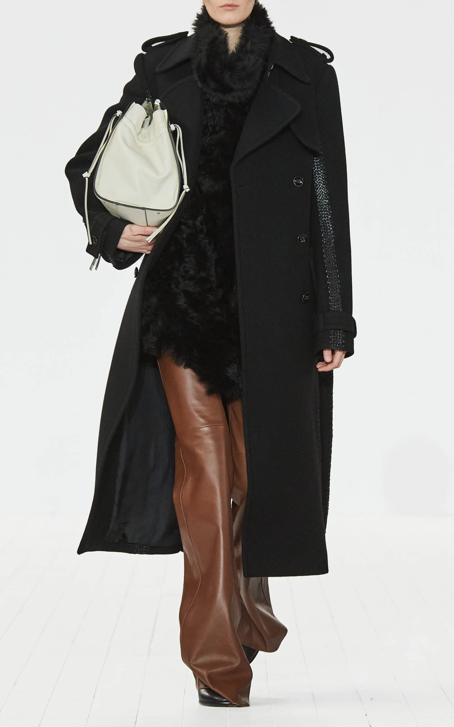 Chloé Leather Wide-Leg Pants 7 Chloé Leather Wide-Leg Pants - Image 5