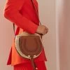 Chloé Marcie Leather Raffia Shoulder Bag 2 Chloé Marcie Leather Raffia Shoulder Bag -Lady Fashion Store chloe brown marcie shoulder bag