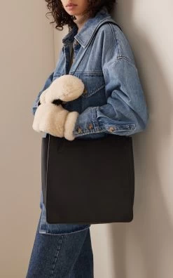 Chloé Shearling Leather Gloves