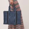 Chloé Woody Denim Tote Bag 2 Chloé Woody Denim Tote Bag -Lady Fashion Store chloe dark wash woody denim tote