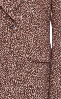 Chloé Wool-Blend Tweed Blazer -Lady Fashion Store chloe multi wool tweed blazer jacket 4