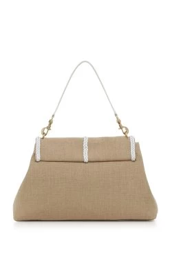 Chloé Penelope Leather-Trimmed Linen Hobo Bag 7 Chloé Penelope Leather-Trimmed Linen Hobo Bag -Lady Fashion Store chloe neutral penelope hobo 2 2