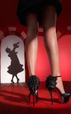 Christian Louboutin Exclusive Maria 160mm Satin Pumps 8 Christian Louboutin Exclusive Maria 160mm Satin Pumps -Lady Fashion Store christian louboutin black maria frou alta 160 crepe satin lining 1