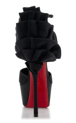 Christian Louboutin Exclusive Maria 160mm Satin Pumps 11 Christian Louboutin Exclusive Maria 160mm Satin Pumps -Lady Fashion Store christian louboutin black maria frou alta 160 crepe satin lining 4