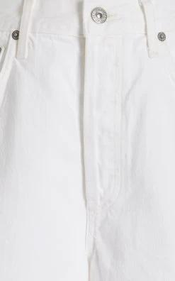 CITIZENS OF HUMANITY Camilla Mini Shorts -Lady Fashion Store citizens of humanity white camilla short 3