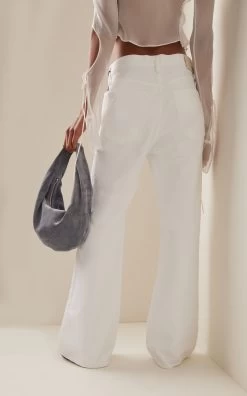 CITIZENS OF HUMANITY Paloma Rigid Baggy Jeans 8 CITIZENS OF HUMANITY Paloma Rigid Baggy Jeans -Lady Fashion Store citizens of humanity white paloma baggy 2