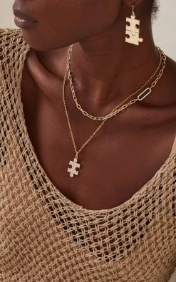 Amanda 18K Yellow Gold Diamond Necklace