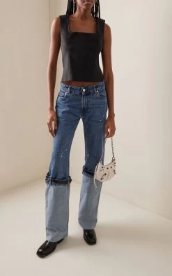 Coperni Hybrid Belted Jeans