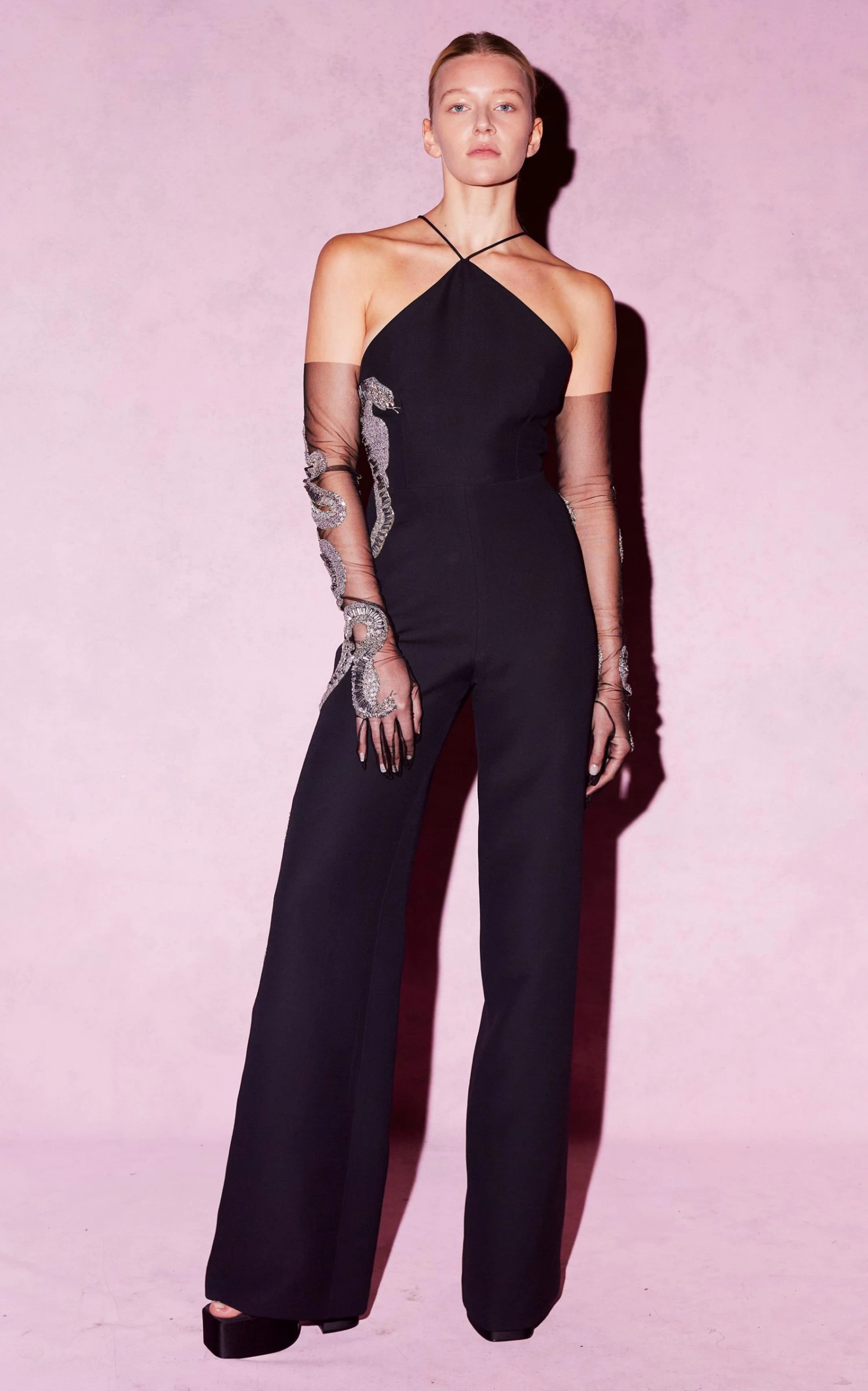 Asp Embellished Wool Jumpsuit 7 Asp Embellished Wool Jumpsuit - Image 5