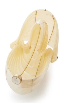 Cult Gaia Sirena Acrylic Clutch -Lady Fashion Store cult gaia ivory sirena clutch 3