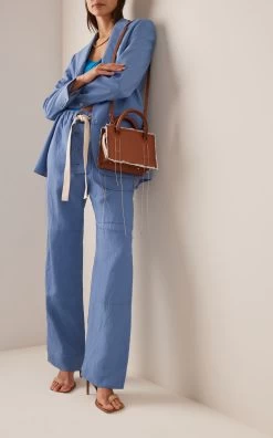 Mini Otto Leather Bag -Lady Fashion Store dentro brown mini otto 1