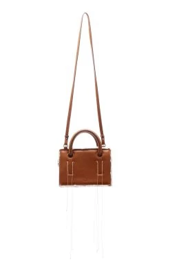 Mini Otto Leather Bag -Lady Fashion Store dentro brown mini otto 2