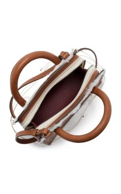 Mini Otto Leather Bag -Lady Fashion Store dentro brown mini otto 5