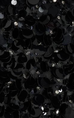 Exclusive Embroidered Tulle Mini Skirt -Lady Fashion Store des phemmes black embroidered tulle mini skirt 6