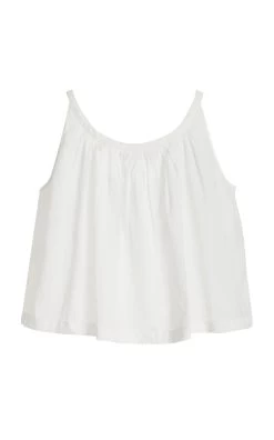 Nalina Cotton-Blend Top 6 Nalina Cotton-Blend Top -Lady Fashion Store doen white nalina cotton blend top 1
