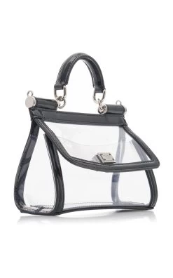 Dolce & Gabbana Small Sicily PVC Top Handle Bag 11 Dolce & Gabbana Small Sicily PVC Top Handle Bag -Lady Fashion Store dolce gabbana black small sicily pvc bag 3