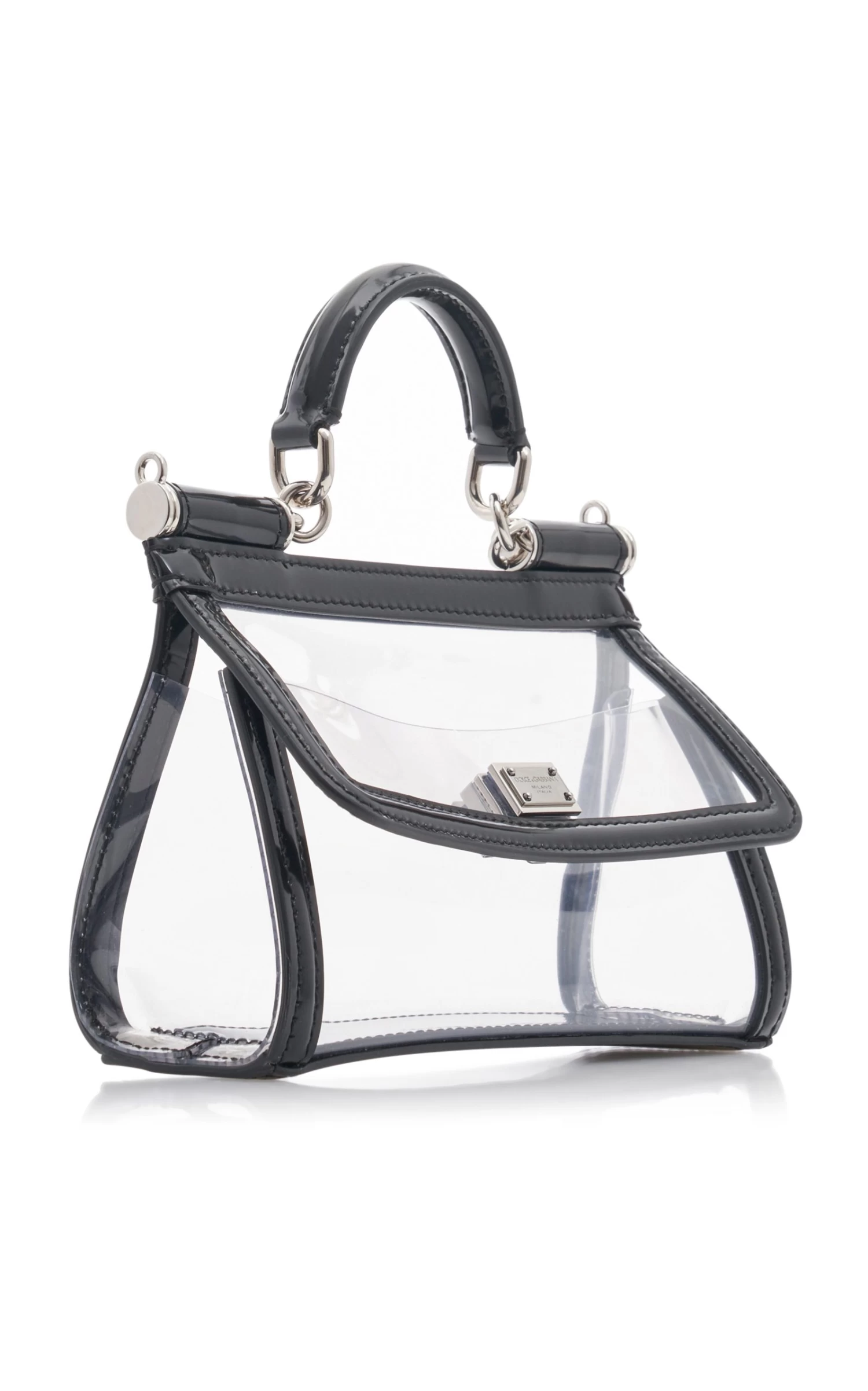 Dolce & Gabbana Small Sicily PVC Top Handle Bag 6 Dolce & Gabbana Small Sicily PVC Top Handle Bag - Image 4