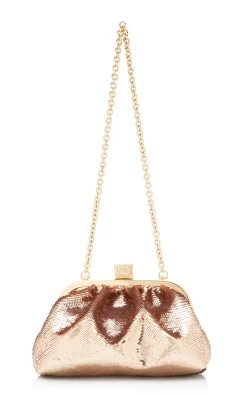 Dolce & Gabbana Sequined Clutch 10 Dolce & Gabbana Sequined Clutch -Lady Fashion Store dolce gabbana gold paillettes specchio 2