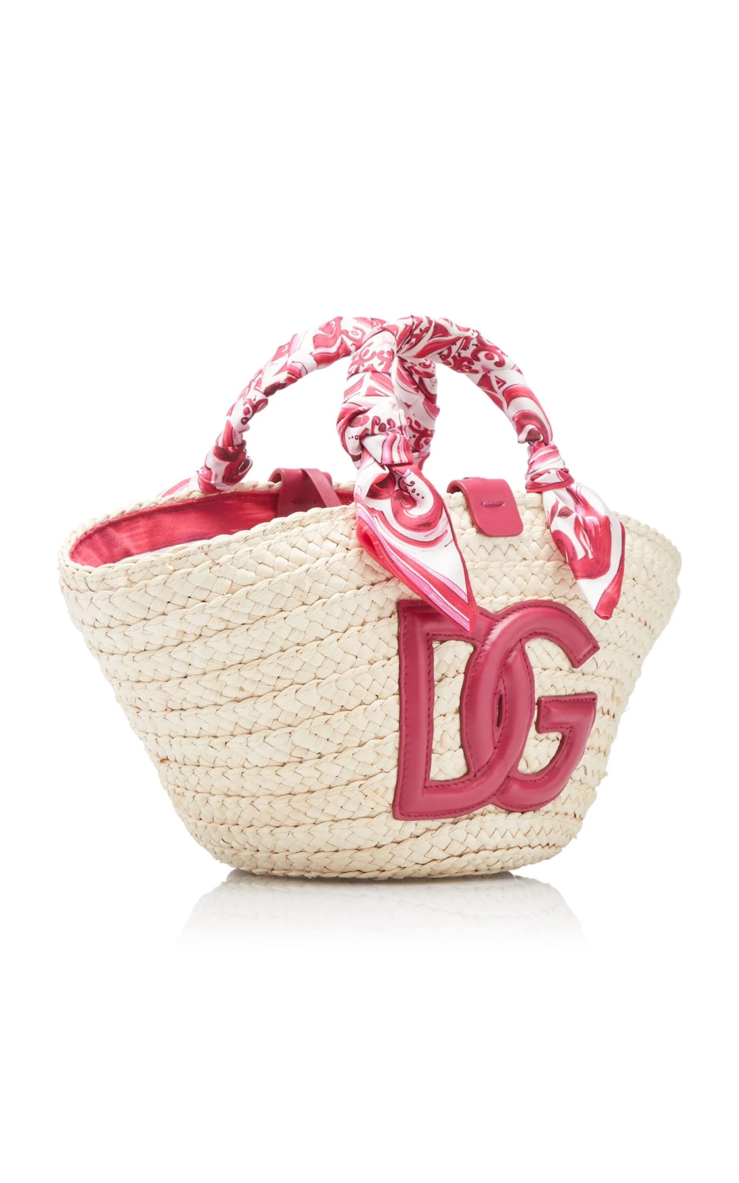 Dolce & Gabbana Large Kendra Raffia Tote Bag 4 Dolce & Gabbana Large Kendra Raffia Tote Bag - Image 2