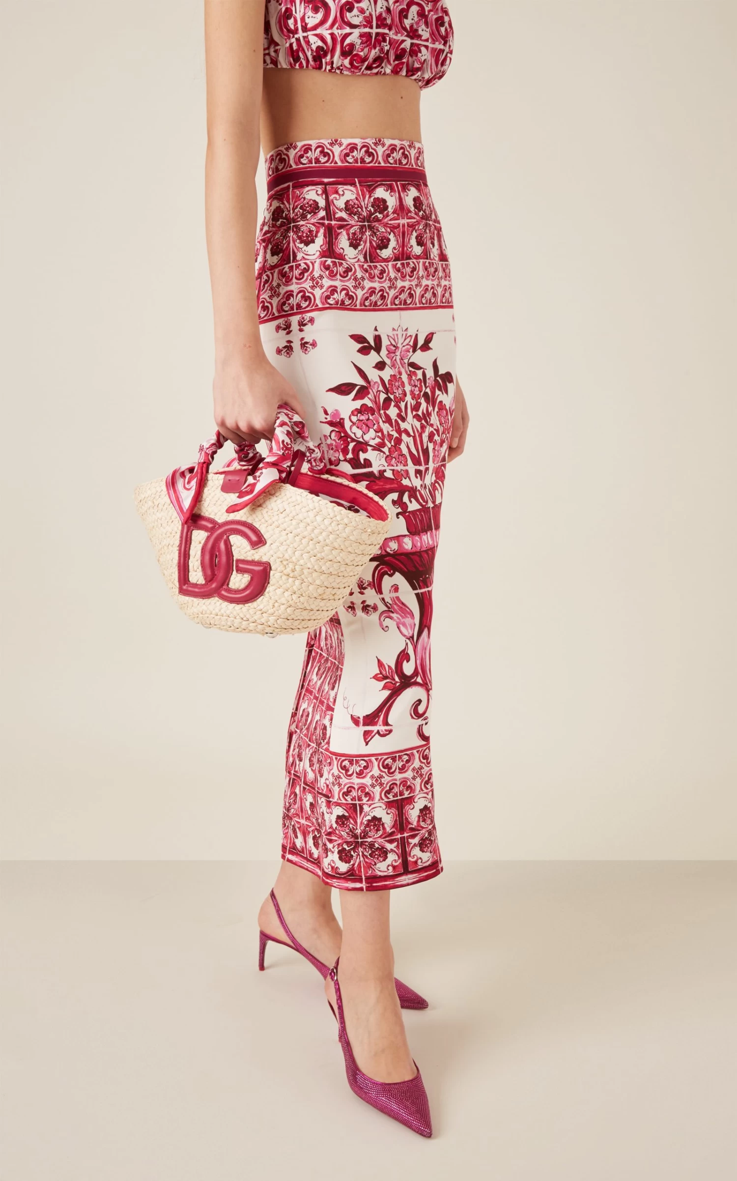 Dolce & Gabbana Large Kendra Raffia Tote Bag 3 Dolce & Gabbana Large Kendra Raffia Tote Bag