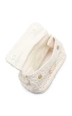 Dolce & Gabbana Sicily Crocheted Bag -Lady Fashion Store dolce gabbana white unc p to clara vit dolce 4