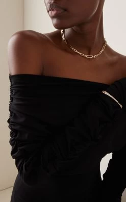 Godfather 14K Yellow Gold Diamond Necklace