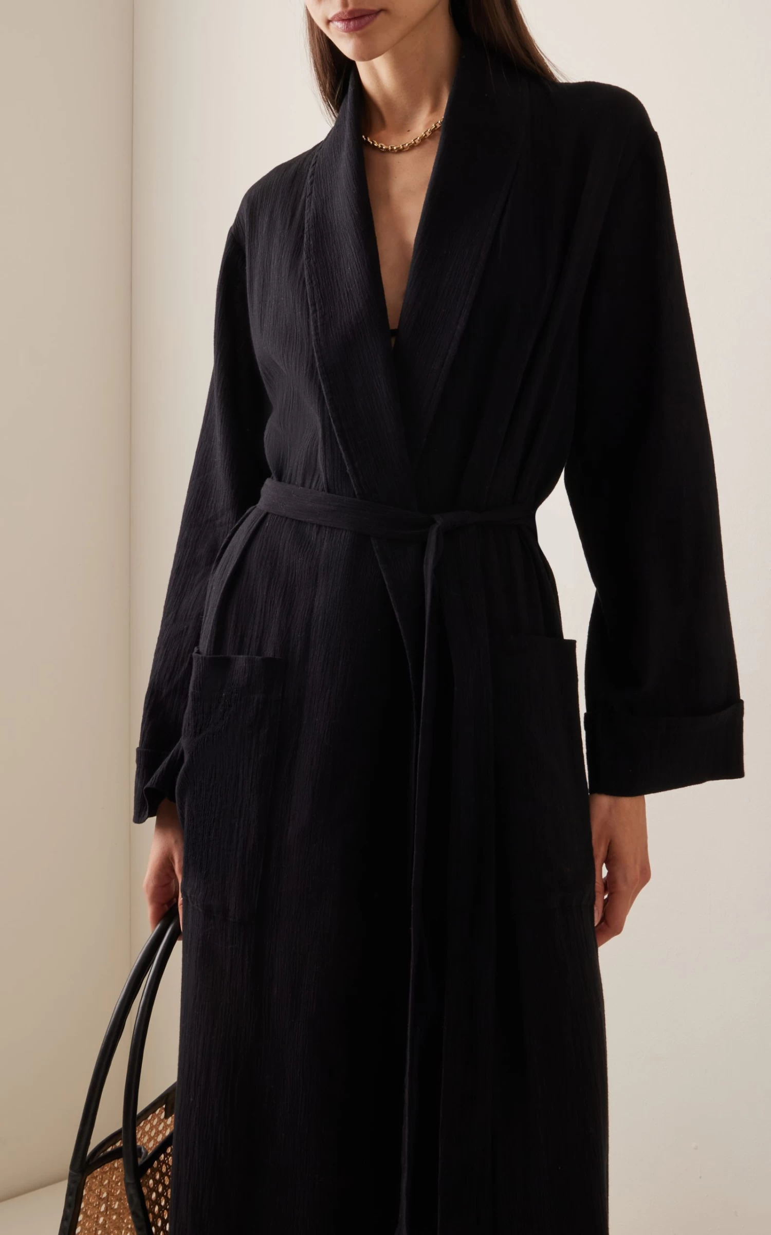 Exclusive Lennon Cotton Robe 4 Exclusive Lennon Cotton Robe - Image 2
