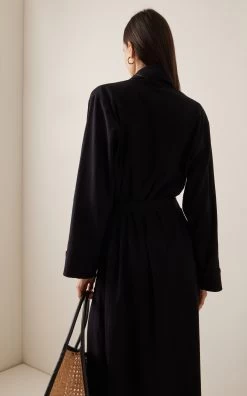 Exclusive Lennon Cotton Robe 8 Exclusive Lennon Cotton Robe -Lady Fashion Store e terne black msc exclusive lennon cotton robe 2