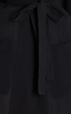 Exclusive Lennon Cotton Robe 9 Exclusive Lennon Cotton Robe -Lady Fashion Store e terne black msc exclusive lennon cotton robe 3