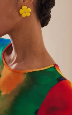 Simo Crystal Beaded Earrings