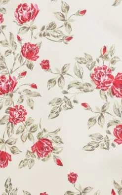 Pola Duchess Strapless Midi Dress -Lady Fashion Store emilia wickstead floral pola duchess strapless midi dress 3