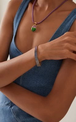 18k Yellow Gold Ombre Mesh Bracelet