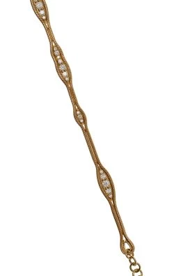 The Fluid Diamonds 18K Yellow Gold And Diamond Bracelet 7 The Fluid Diamonds 18K Yellow Gold And Diamond Bracelet -Lady Fashion Store fernando jorge gold fluid diamonds bracelet 2