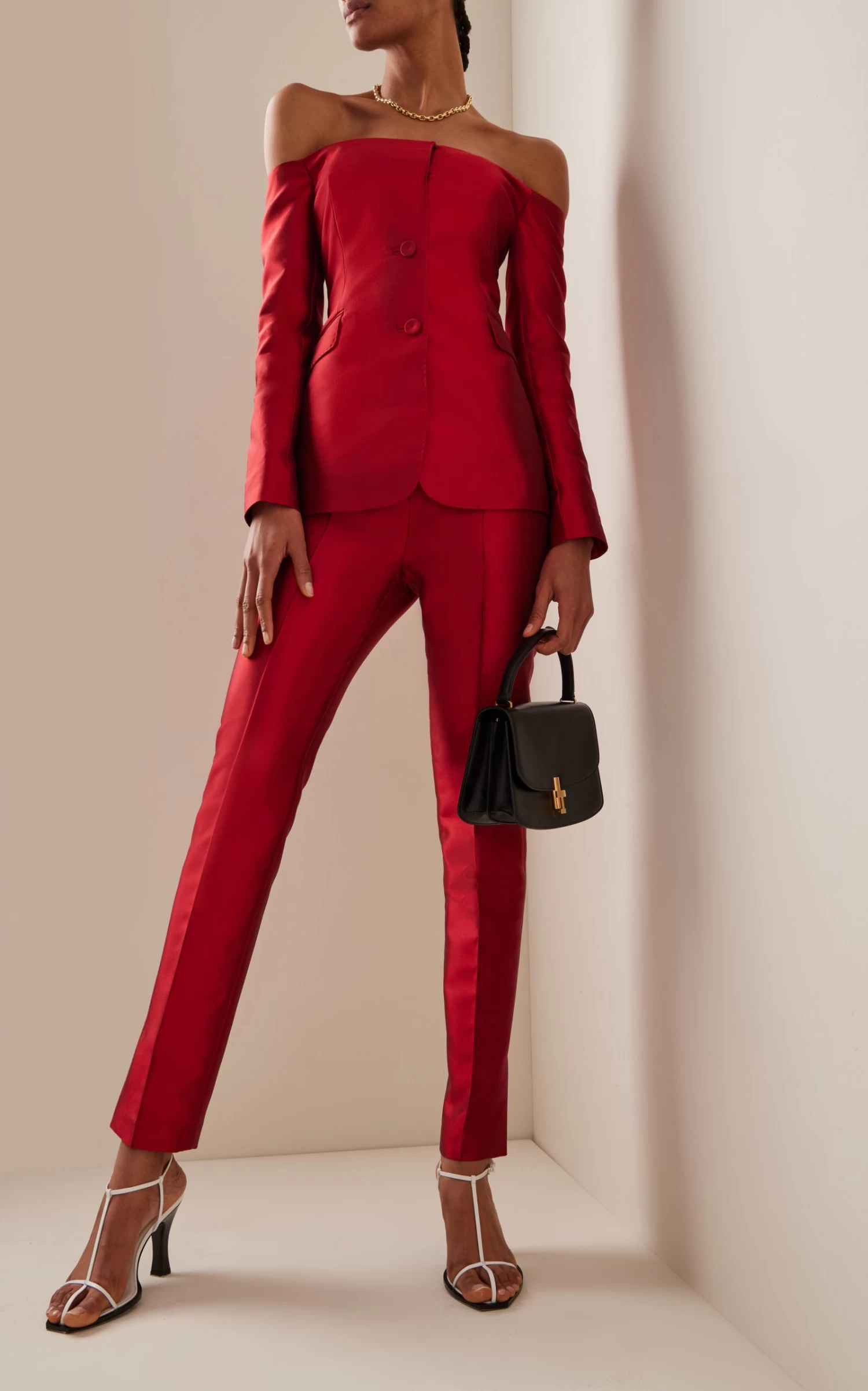 Exclusive Dorothea Off-The-Shoulder Blazer 5 Exclusive Dorothea Off-The-Shoulder Blazer - Image 3