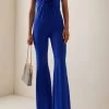 GIAMBATTISTA VALLI Ruffled Bow-Detailed Jumpsuit