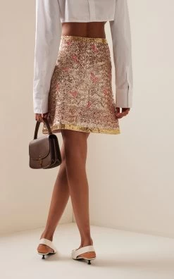 GIAMBATTISTA VALLI Sequin Mini Skirt 10 GIAMBATTISTA VALLI Sequin Mini Skirt -Lady Fashion Store giambattista valli multi sequin mini skirt 2 2