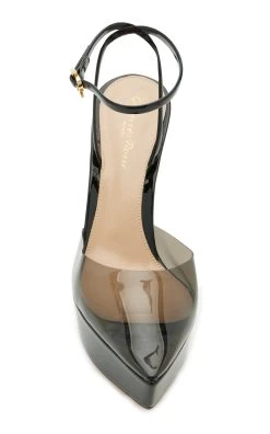PVC, Leather Platform Pumps 9 PVC, Leather Platform Pumps -Lady Fashion Store gianvito rossi black plexi vernice platform pumps 2