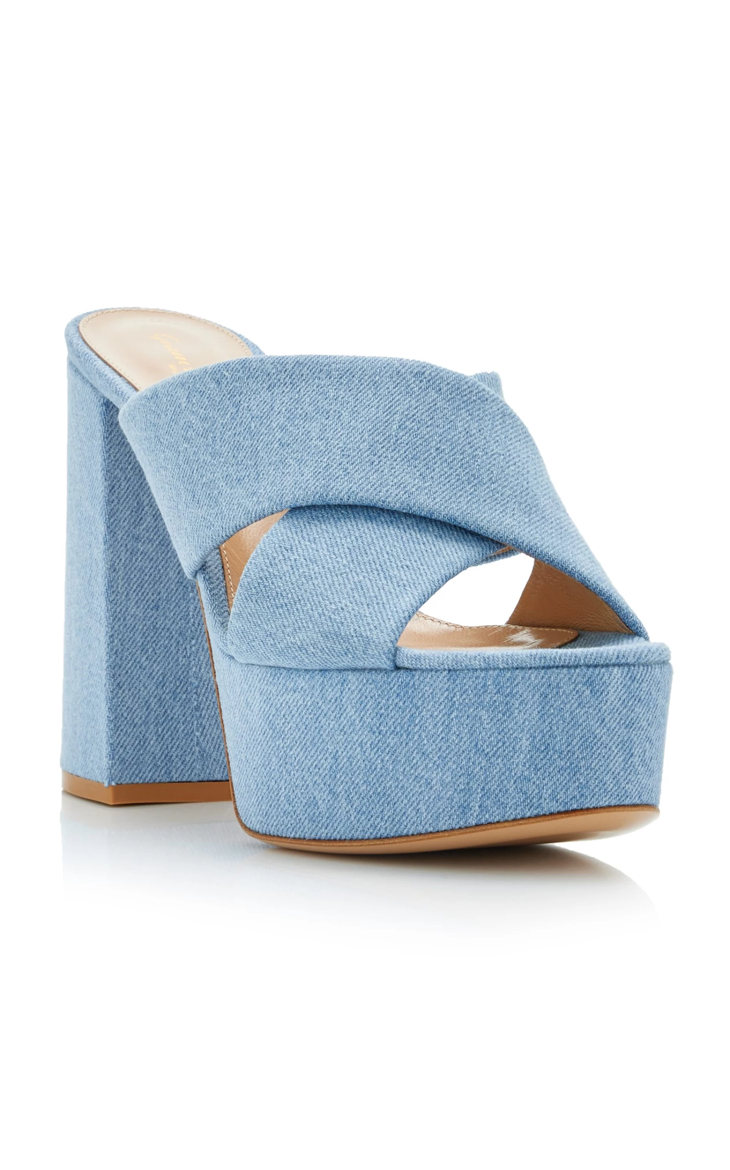 Sheridan Denim Platform Sandals 7 Sheridan Denim Platform Sandals - Image 5
