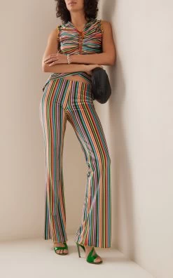 Exclusive Metropolis PVC, Leather Sandals -Lady Fashion Store gianvito rossi green metropolis glass vernice 2