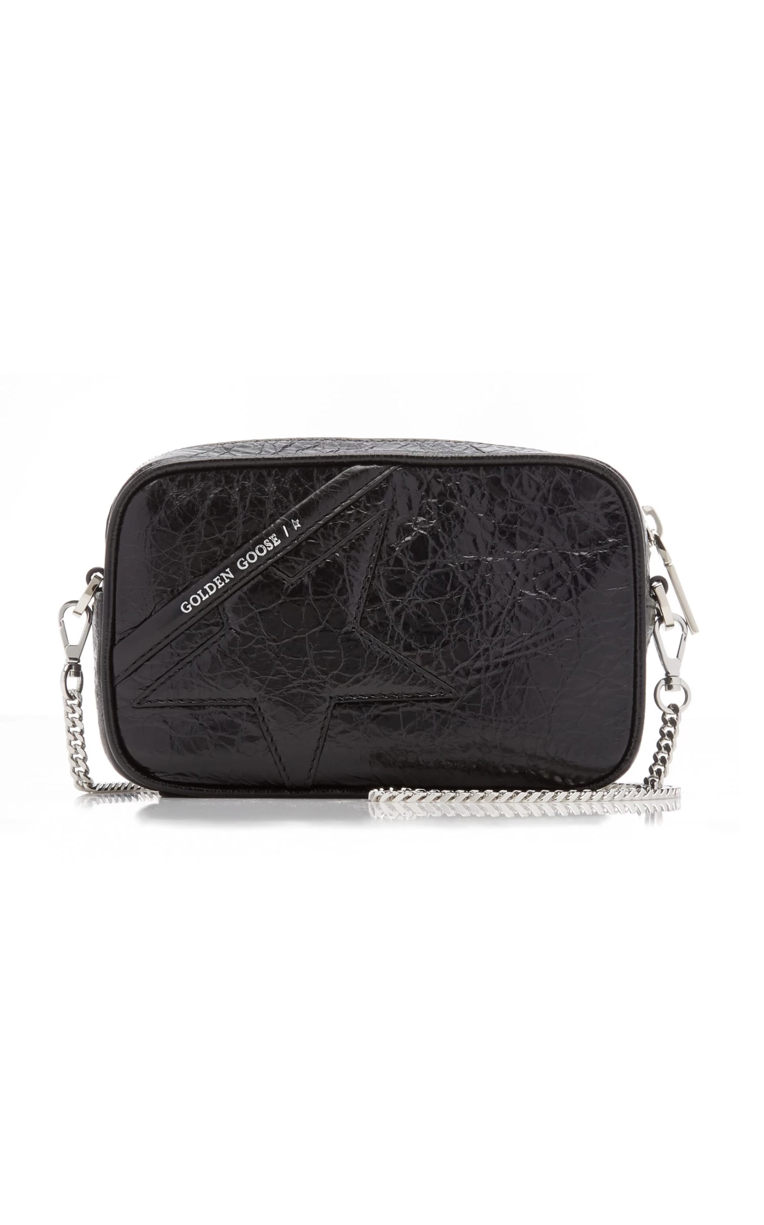 Golden Goose Star Mini Crinkled Leather Shoulder Bag 4 Golden Goose Star Mini Crinkled Leather Shoulder Bag - Image 2