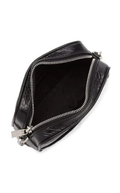 Golden Goose Star Mini Crinkled Leather Shoulder Bag 12 Golden Goose Star Mini Crinkled Leather Shoulder Bag -Lady Fashion Store golden goose black star mini crinkled leather shoulder bag 4