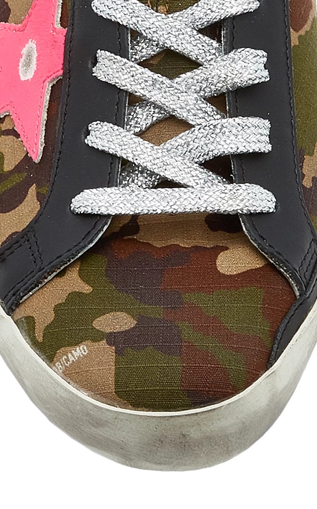 Golden Goose Superstar Camo Leather Sneakers 7 Golden Goose Superstar Camo Leather Sneakers - Image 5