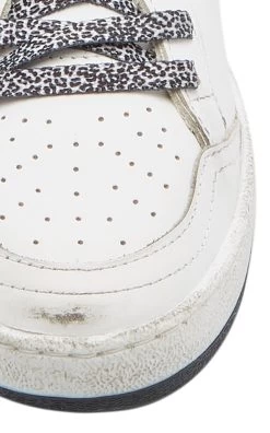 Golden Goose Ballstar Mid-Top Leather Sneakers -Lady Fashion Store golden goose multi ballstar leather sneaker 4