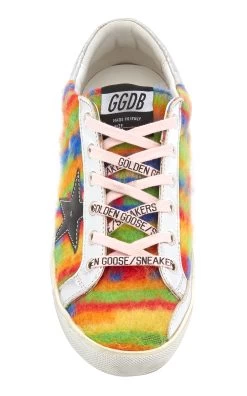 Golden Goose Super-Star Tie Dyed Wool And Leather Sneakers 12 Golden Goose Super-Star Tie Dyed Wool And Leather Sneakers -Lady Fashion Store golden goose multi super star tie dyed wool and leather sneakers 3